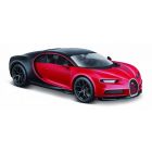Model kompozytowy Bugatti Chiron sport czarno-czerwony