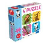 Puzzle z Pingwinem 4 puzle 4 elementy