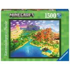 Puzzle 1500 elementów Świat Minecraft