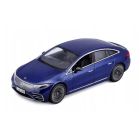 Model kompozytowy Mercedes-Benz EQS 2022 niebieski 1/27