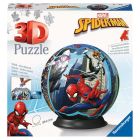 Puzzle 72 elementy 3D Kula Spiderman