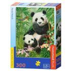 Puzzle 300 elementów Panda Brunch