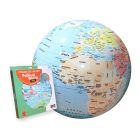 Piłka Caly Globus 42 cm - Polityczny świat