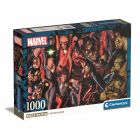 Puzzle 1000 elementów Compact Marvel The Avengers GXP-910348