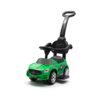 Baby Mix  pojazd dziecięcy z dźwiękiem i rączką  RACER zielony