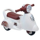 Baby Mix -  pojazd dla dzieci z dźwiękiem  Scooter biały