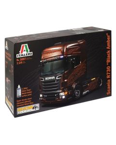 ITALERI Scania R730 Black Amber