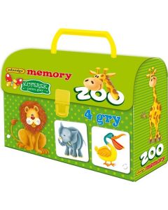 Gra Kuferek Zoo Memory 6441