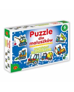 Puzzle dla Maluszków - Maszyny Budowlane 0541