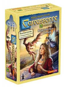 Gra Carcassonne PL 3. Księżniczka i Smok, Edycja 2