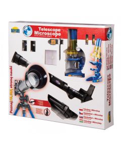 Teleskop + mikroskop Zestaw EDUKACYJNY