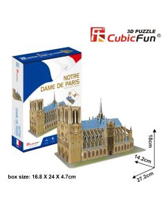 Puzzle 3D Katedra Notre Dame