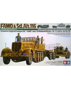 Model plastikowy FAMO with Tank Transporter GXP-648794