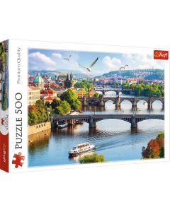Puzzle 500 elementów Praga Czechy