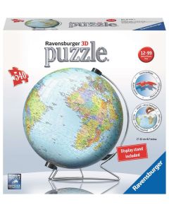Puzzle 540 elementów 3D Kula Dziecinny globus GXP-761477