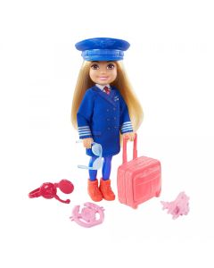 Lalka Barbie Chelsea Kariera Lalka  Pilotka