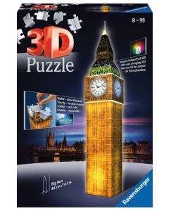 Puzzle 216 elementów 3D Big Ben Nocą GXP-764264