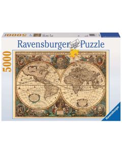 Puzzle 5000 elementów Dawna mapa świata GXP-765025