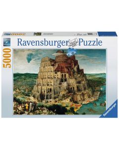Puzzle 5000 elementów Zburzenie Wieży Babel GXP-765026