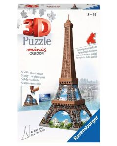 Puzzle 54 elementy 3D Mini Budynki Wieża Eifla