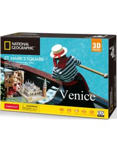 Puzzle 3D National Geographic - Wenecja GXP-778008