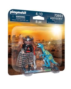 Figurki Duo Pack 70693 Polowanie na Welociraptora