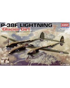 Model do sklejania P-38F Lighting Glacier Girl 1/48