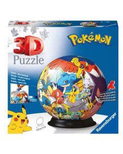 Puzzle 72 elementy 3D Kula, Pokemon GXP-790202