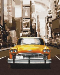 Obraz Paint it! Malowanie po numerach. New York taxi GXP-792764