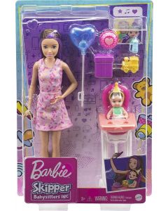Lalka Barbie Skipper Klub Opiekunek Krzesełko Mini Urodziny GRP40 GXP-798699