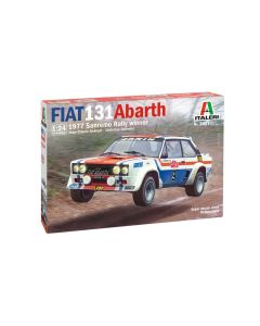 Model do sklejania Fiat 131 Abarth 1977 San Remo Rally Winn