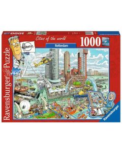 Puzzle 2D 1000 elementów Rotterdam