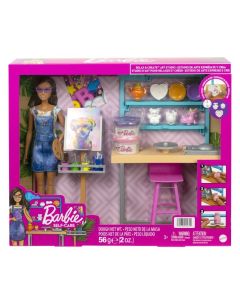 Lalka Barbie Pracownia artystyczna Zestaw GXP-811948