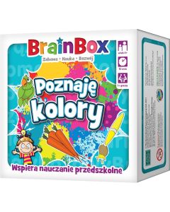 Gra BrainBox - Poznaję kolory GXP-819136