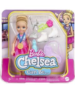Lalka Barbie Chelsea Możesz być Kariera Łyżwiarka