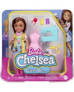 Lalka Barbie Chelsea Możesz być Kariera Projektantka mody