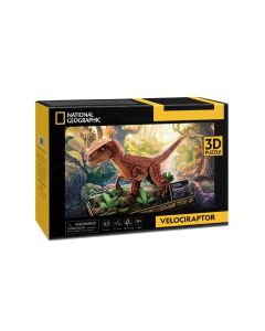 Puzzle 3D National Geographic - Welociraptor
