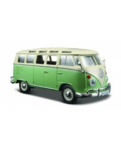Model kompozytowy Volkswagen Van Samba beżowo-zielony GXP-848459