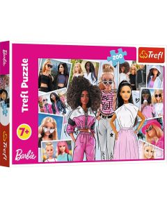 Puzzle 200 elementów W świecie Barbie