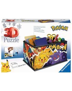 Puzzle 216 elementów 3D Szkatułka Pokemon GXP-858852