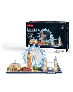 Puzzle 3D City line - Londyn led