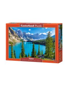 Puzzle 500 elementów Jezioro Moraine Kanada