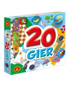 Gra Zestaw 20 gier, Gry Rodzinne GXP-865129