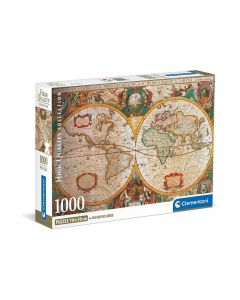 Puzzle 1000 elementów Compact Mappa Antica GXP-865630