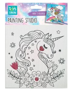 Zestaw do malowania Canvas Unicorn Kwiaty