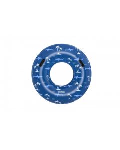 Koło do pływania z uchwytami 1,19m niebieskie GXP-874747