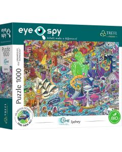 Puzzle 1000 elementów UFT EYE-SPY Time Travel Sydney Australia GXP-876240