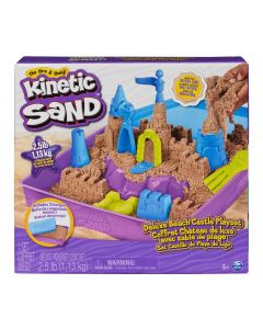 Piasek kinetyczny Kinetic Sand zestaw Zamek na plaży