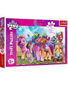 Puzzle 100 elementów Zabawne Kucyki My Little Pony GXP-881550