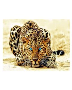 Diamentowa mozaika - Leopard
